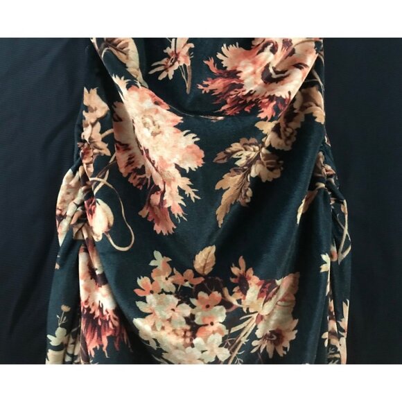 BHLDN Anthropologie Holly Halter Stretch Velvet Midi Dress - S - NWT - Picture 8 of 11